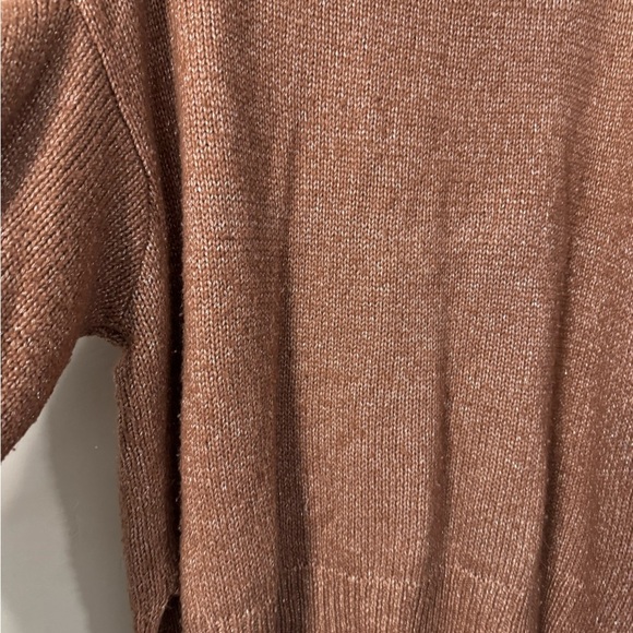 Ava & Viv - Oversized Cozy Brown Knit Sweater - Picture 7 of 11